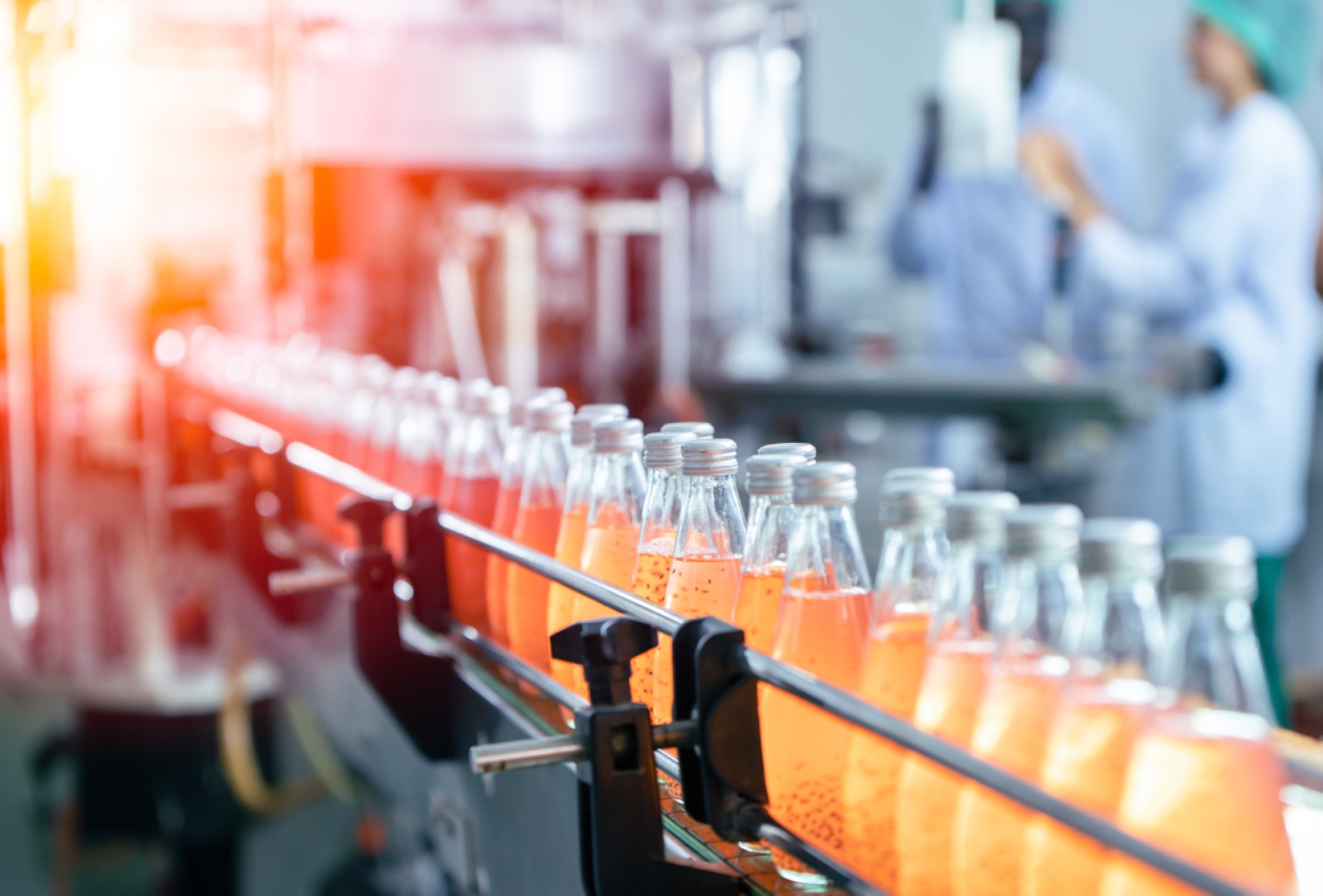 Abfüllen, capping and labelling line