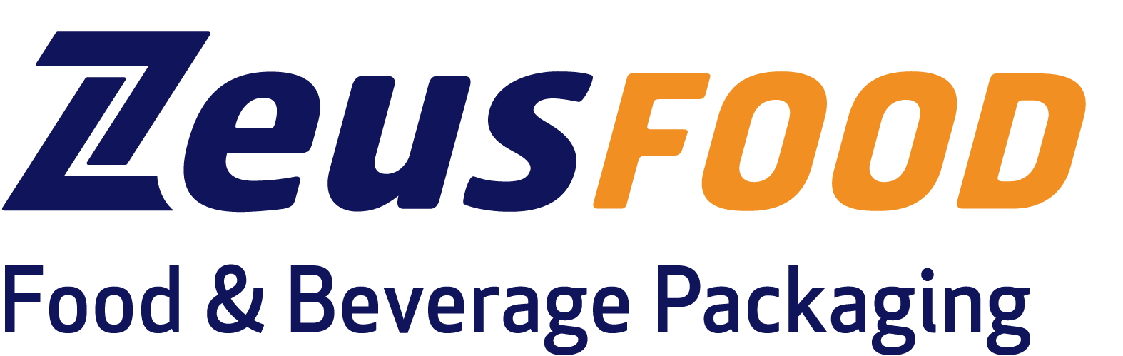 Zeus Food Logo Blue
